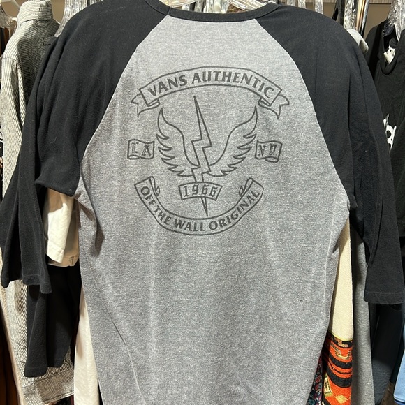Vans Other - VANS Off The Wall Raglan Tee Shirt Mens Size Large